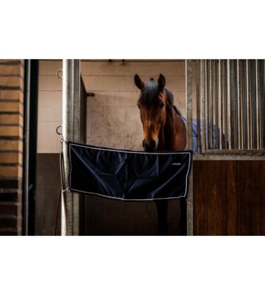 Rideau de porte d’écurie HB Showtime – Personnalisé avec nom ou logo | 144×44 cm